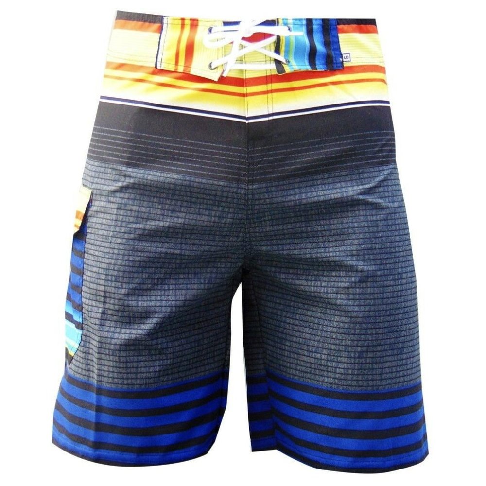 NWT SURF SUMMER SURF BEACH MEN'S SWIMWEAR TRUNKS SLIM FIT BOARD SHORTS SIZE S